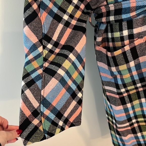 Stine Goya Fernanda Check MIDI Wool Coat Jacket - Picture 3 of 11